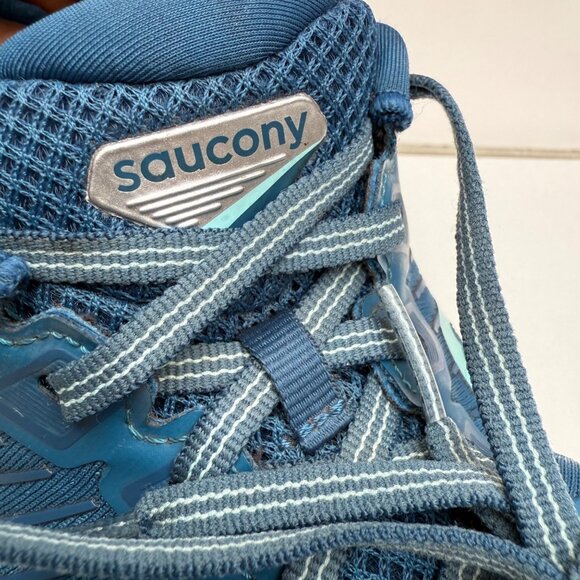 Saucony Guide 15 Women's Running Shoes Size 8 Teal & Aqua - Picture 5 of 9